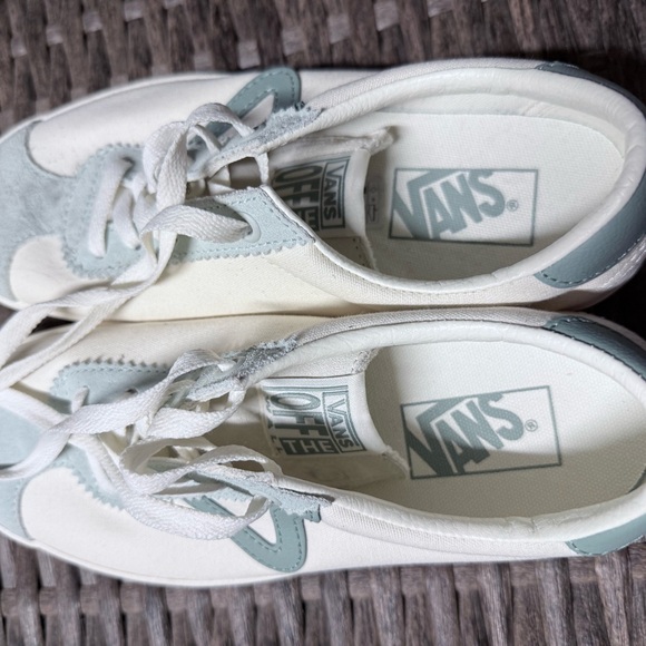 Vans Women's Cream and blue Sneakers new and unworn - Picture 6 of 8